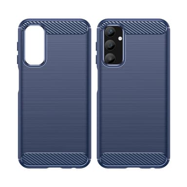 SKALO Samsung A25 5G Armor Carbon Stødsikker TPU-cover - Blå