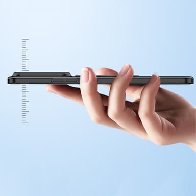 SKALO Xiaomi 14 5G Twill Magnetic Ring Cover - Hvid