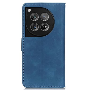 SKALO OnePlus 12 5G KHAZNEH Pungetui i PU-læder - Blå