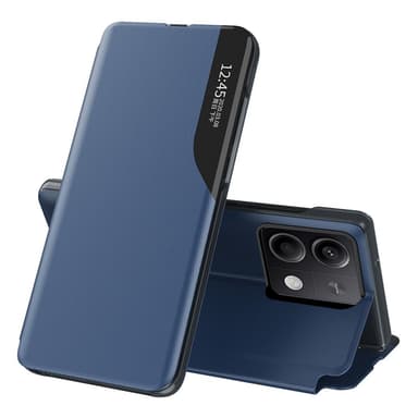SKALO Xiaomi Redmi Note 13 5G Clear View Window Cover - Blå
