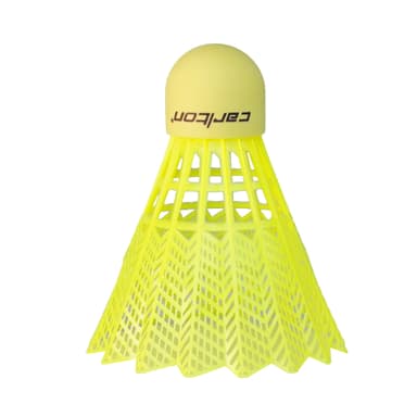 Carlton T800 Nylon Badmintonbold Gul - 6-pak