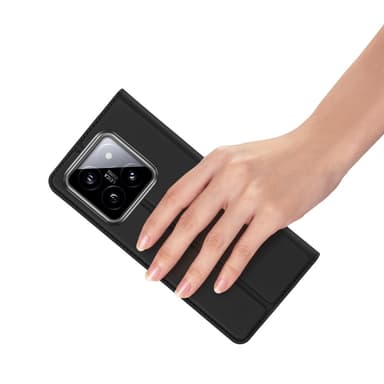DUX DUCIS Skin Pro Series Taske med Kortspor Xiaomi 14 - Sort
