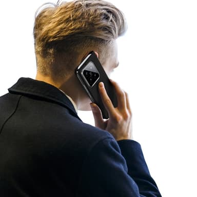 DUX DUCIS Skin Pro Series Taske med Kortspor Xiaomi 14 - Sort
