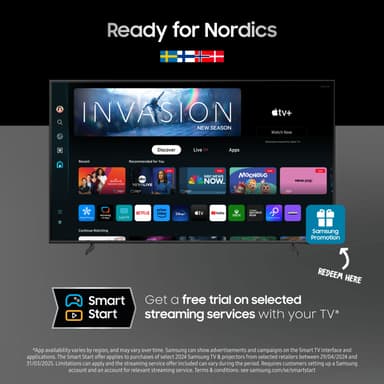 Samsung 50" Q68D 4K QLED Smart TV (2024)