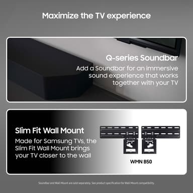 Samsung 50" Q68D 4K QLED Smart TV (2024)