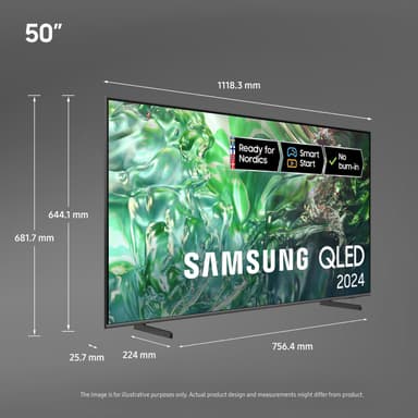 Samsung 50" Q68D 4K QLED Smart TV (2024)