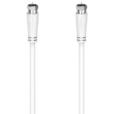 Hama satellitkabel (hvid/3 m)