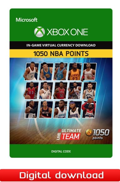 EA Sports NBA Live 16 - 1050 NBA Points - XOne