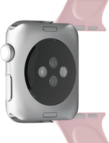 Puro Icon silikonesportsrem til Apple Watch 42-45 mm (rose)