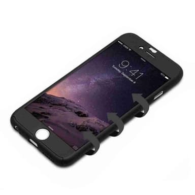 FLOVEME 360 cover med glas Apple iPhone 7 Plus  - Grå