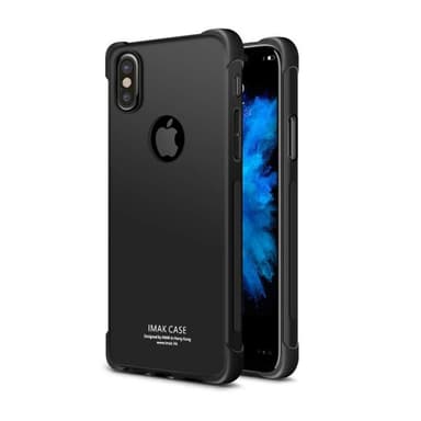 IMAK stødisoleret silikone cover Apple iPhone X / Xs  - Matt Black