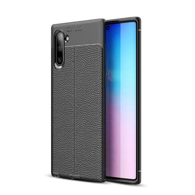 Lædermønstret silicone cover Samsung Galaxy Note 10 (SM-N970F)  - so