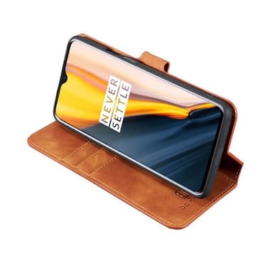 DG-Ming Wallet 3-kort til OnePlus 7  - rød