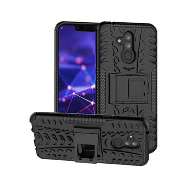 Stødfast Cover med stativ Huawei Mate 20 Lite (SNE-LX1)  - hvid
