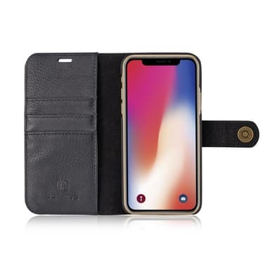 DG-Ming Wallet 2i1 til Apple iPhone X / Xs  - Grå