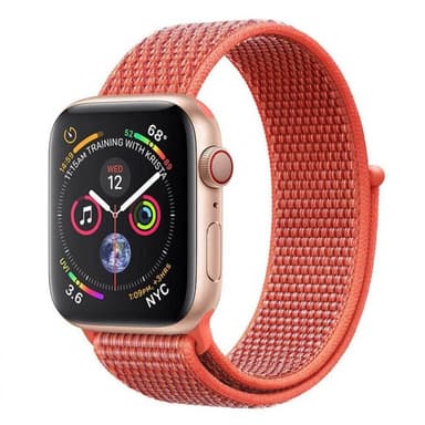 Apple Watch 4 (44mm) Nylon armbånd - Nektar