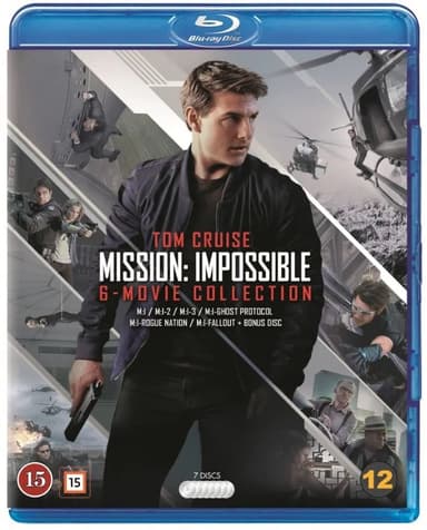 MISSION: IMPOSSIBLE 1-6 (Blu-Ray)
