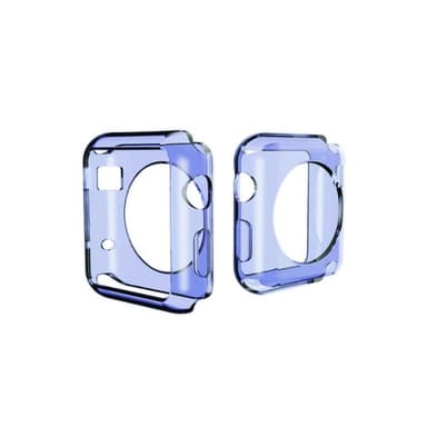 Caseonline Apple Watch 38mm silikone cover : farve - blå