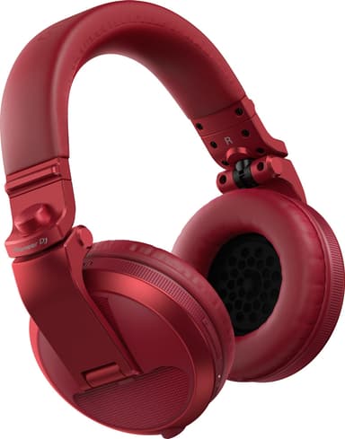 Pioneer HDJ-X5BT-R Bluetooth DJ hovedtelefon - Rød