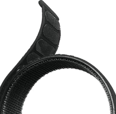 Puro nylon urrem til Apple Watch 42/44/45 mm (sort)