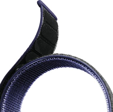 Puro nylon urrem til Apple Watch 42/44/45 mm (Space Blue)