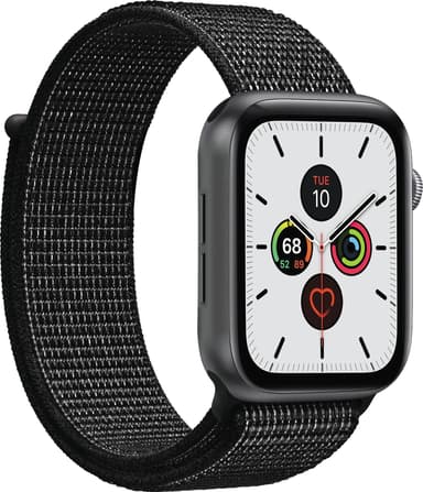 Puro nylon urrem til Apple Watch 38/40/41mm (Sort)