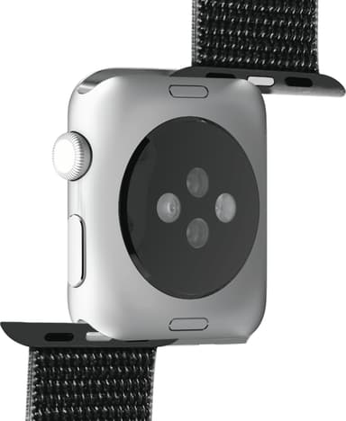 Puro nylon urrem til Apple Watch 38/40/41mm (Sort)