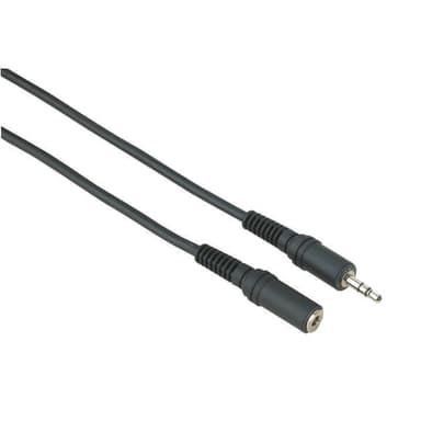 EXXTER Jack Forlængerkabel 3,5mm-3,5mm 2,5m