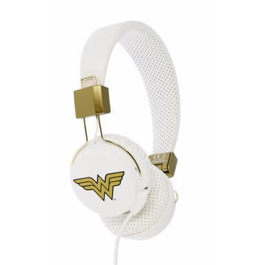 WONDER WOMAN Hovedtelefon On-Ear Tween Hvid/Guld