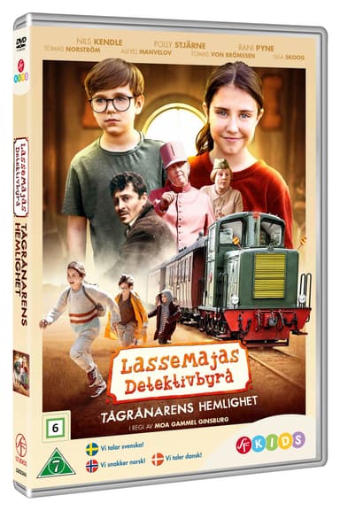 LASSEMAJAS DETEKTIVBYRÅ-TÅGRÅNARENS HEMLIGHET (DVD)