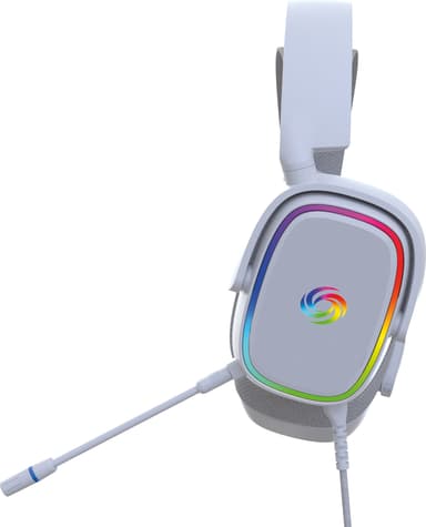 NOS H-500 gaming headset (hvid)
