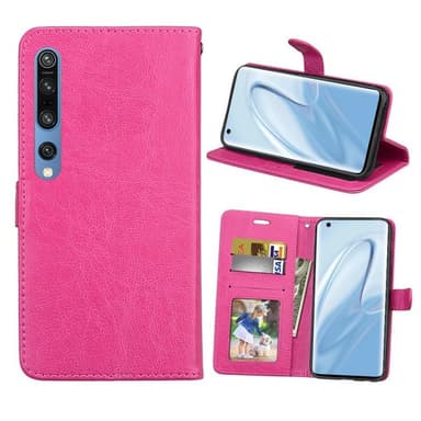 Mobil tegnebog 3-kort Xiaomi Mi 10  - lyserød