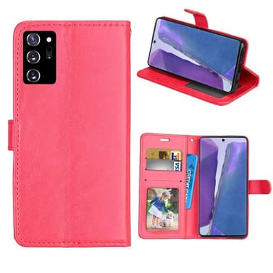 Wallet cover 3-kort Samsung Galaxy Note 20 Ultra  - rød
