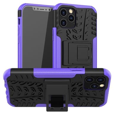 Stødtæt cover med stativ Apple iPhone 12 Pro Max (6.7")  - lilla