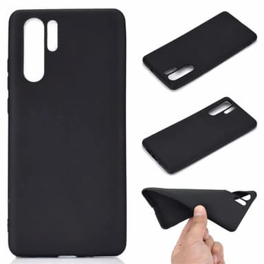 SKALO Huawei P30 Pro Ultratynd TPU-skal - Sort