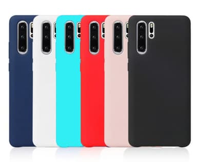 SKALO Huawei P30 Pro Ultratynd TPU-skal - Sort