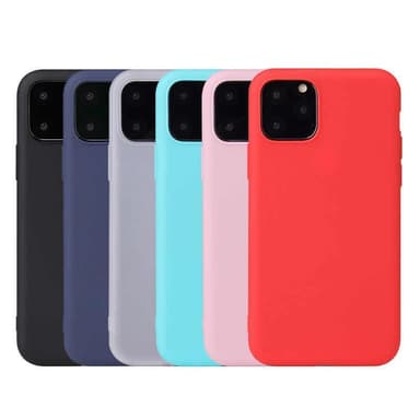 SKALO iPhone 12 Pro Ultratynd TPU-skal - Rød