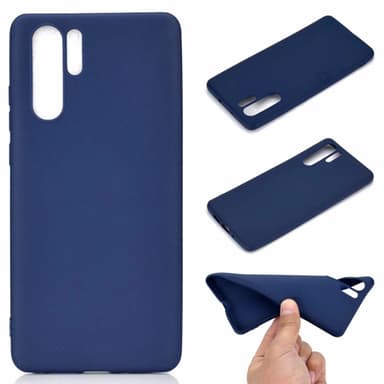 SKALO Huawei P30 Pro Ultratynd TPU-skal - Sort