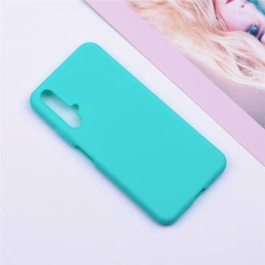 SKALO Huawei Nova 5T Ultratynd TPU-skal - Turkis