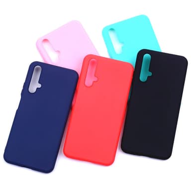 SKALO Huawei Nova 5T Ultratynd TPU-skal - Turkis
