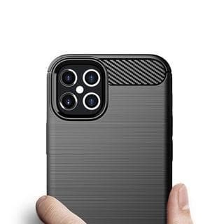 SKALO iPhone 12 Mini Armor Carbon Stødsikker TPU-cover - Grå