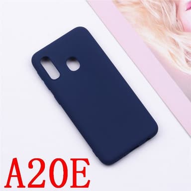 SKALO Samsung A20e Ultratynd TPU-skal - Blå
