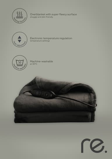 re. varmetæppe i fleece