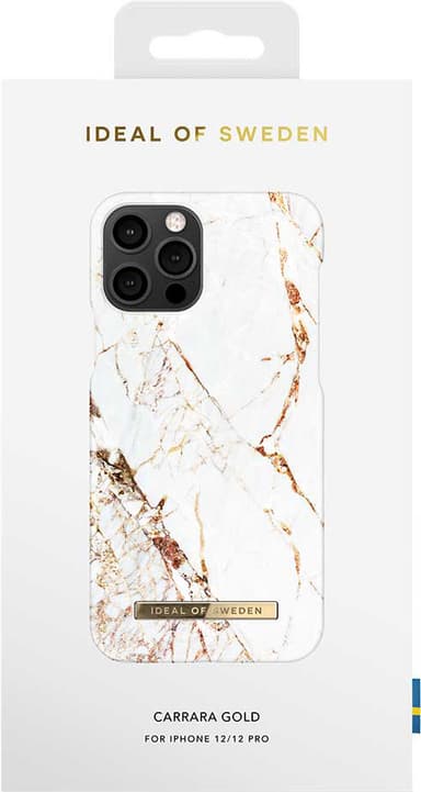 iDeal Fashion cover til iPhone 12 Pro (carrara gold)