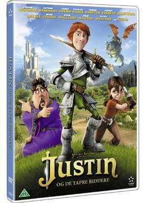 JUSTIN OG DE TAPRE RIDDERE (DVD)