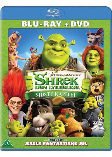 SHREK DEN LYKKELIGE - SIDSTE KAPITEL (Blu-ray)