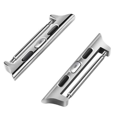 Armbånd pin adapter til Apple Watch 4 (40mm)  - sølv