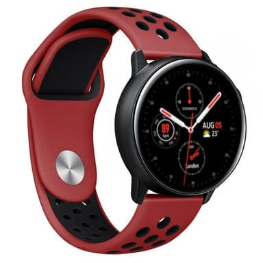 EBN armbånd Samsung Galaxy Watch Active 2 - rød / sort