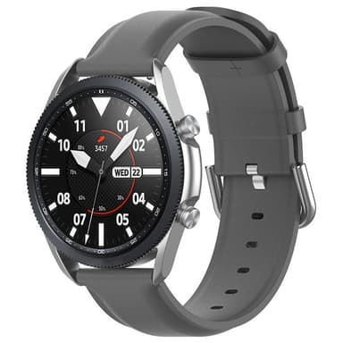 Læderarmbånd Samsung Galaxy Watch 3 (41mm) - Grå