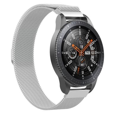 Milanese RSF stålarmbånd Samsung Galaxy Watch 46mm-sølv